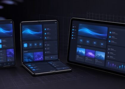 Adaptive Jetpack Compose interfaces on phone, foldable, and tablet