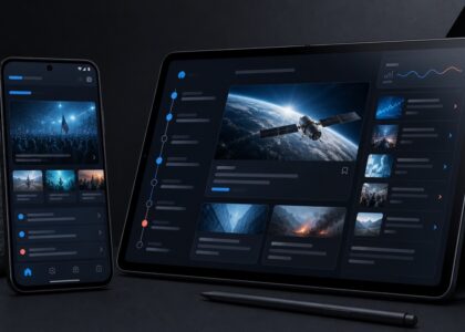 Akharin Khabar Android news interface