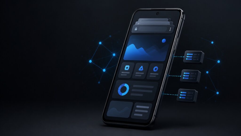 Zarebin modular in-app browser interface